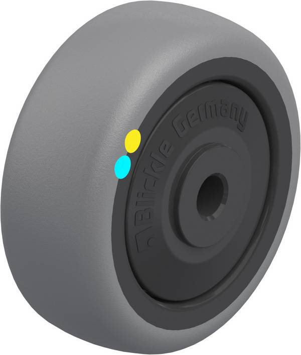 Blickle 617902 TPA 50/6KFD-ELS kolo za težka bremena Premer kolesa: 50 mm Nosilnost (maks.): 30 kg 1 kos