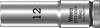 Wera 05004534001 05004534001 zunanji šestrobi nasadni ključ kroglasta glava 12 mm 3/8" 12 mm 1 kos 3/8"