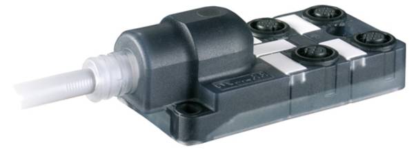 Murrelektronik 8000-84510-3631000 8000-84510-3631000 pasivna škatla za senzorje/aktuatorje razdelilnik M12 z navojem iz umetne mase 1 kos
