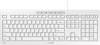 CHERRY Stream USB tipkovnica US-angleščina, qwerty sivo-bela