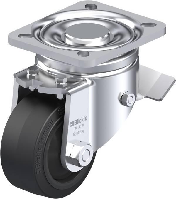 Blickle 851736 LH-POEV 82KF-ST vrtljivo kolo z zavoro Premer kolesa: 80 mm Nosilnost (maks.): 170 kg 1 kos