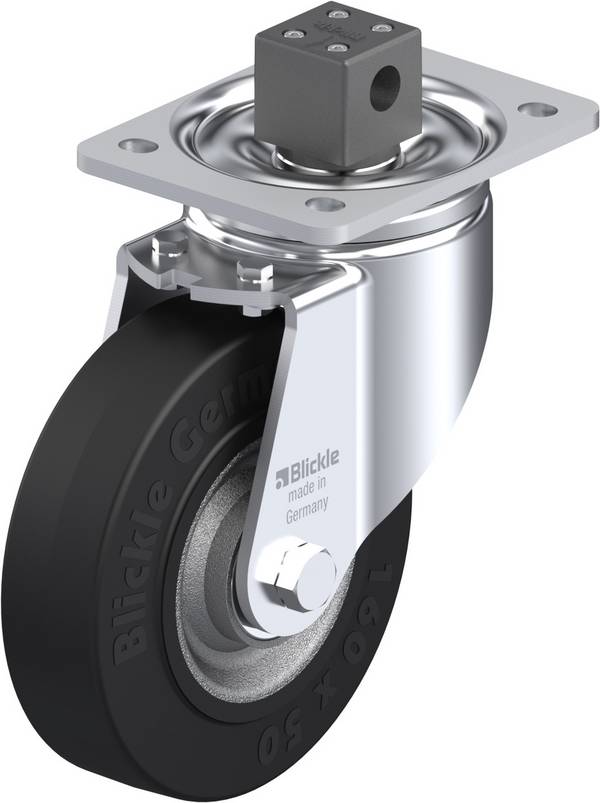 Blickle 752158 LH-SE 160K-CS13 vrtljivo kolo z zavoro Premer kolesa: 160 mm Nosilnost (maks.): 450 kg 1 kos