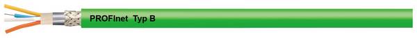 HELU 805654 Bus kabel  2 x 2 x 0.36 mm² zelena 100 m