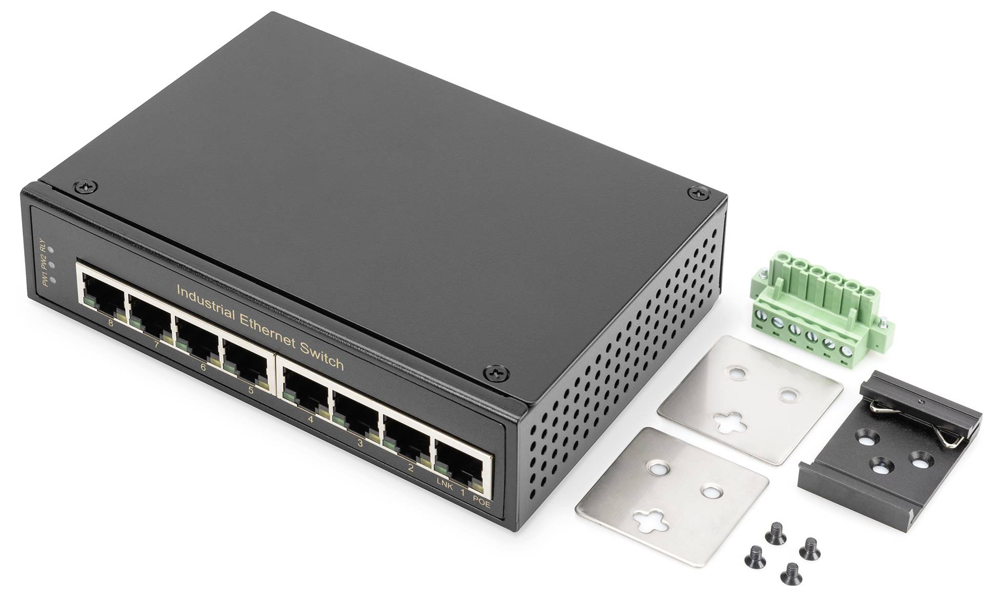 Digitus DN-651108 DN-651108 industrijski Ethernet preklopnik 8 vrat 10 / 100 / 1000 MBit/s-7