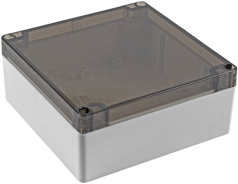 Hammond Electronics 1554 PC SL 1554Q2GYSL univerzalno ohišje polikarbonat siva 1 kos