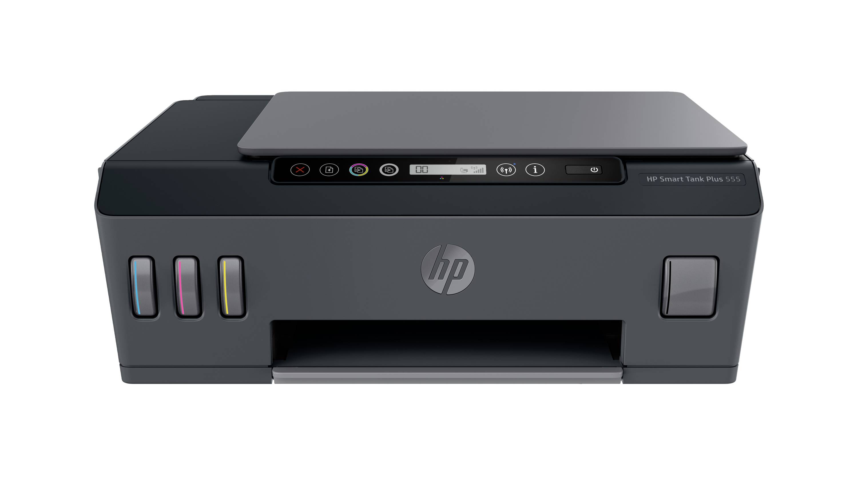 HP Smart Tank Plus 555 multifunkcijski tiskalnik brizgalni barvni A4 tiskalnik, optični bralnik, kopirni stroj Bluetooth®, sistem posode za črnilo, USB, WLAN