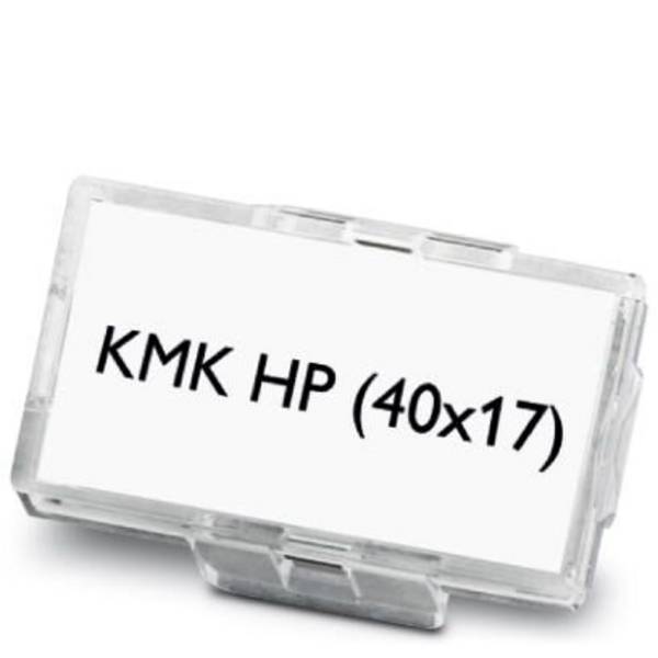 Phoenix Contact 0830723 KMK HP (40X17) nosilec nalepke Način montaže: vezice Območje tiskanja: 40 x 17 mm transparentna  50 kos