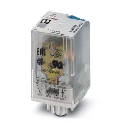 Prosojno relejevsko stikalo z natisom, primerno za 120V AC, prikazuje notranje komponente in zagotavlja informacije o električnem toku.
