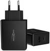 Ansmann Home Charger 254PD USB napajalnik 65 W 1x USB-A, 1x USB-C® Power Delivery črna v notranjosti GaN