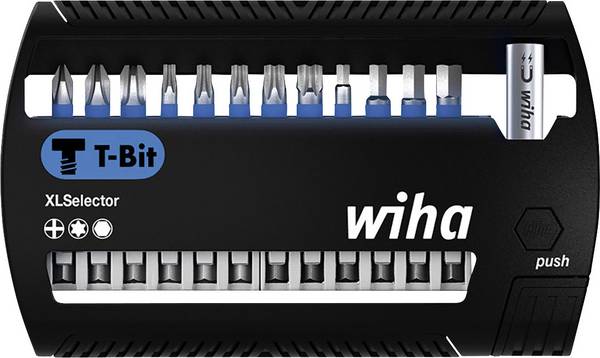 Wiha  41831 komplet Bit-nastavkov 13-delni križni phillips, notranji šestrobi, TORX Plus