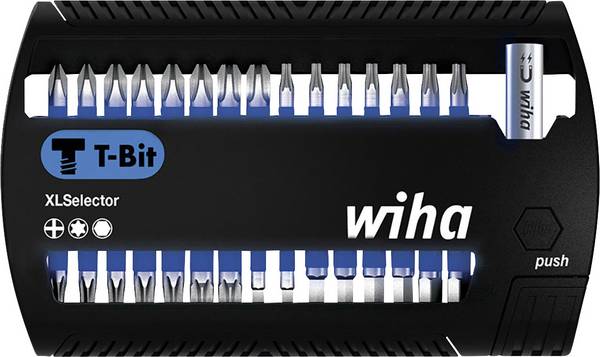 Wiha  41830 komplet Bit-nastavkov 31-delni  križni phillips, notranji šestrobi, TORX Plus