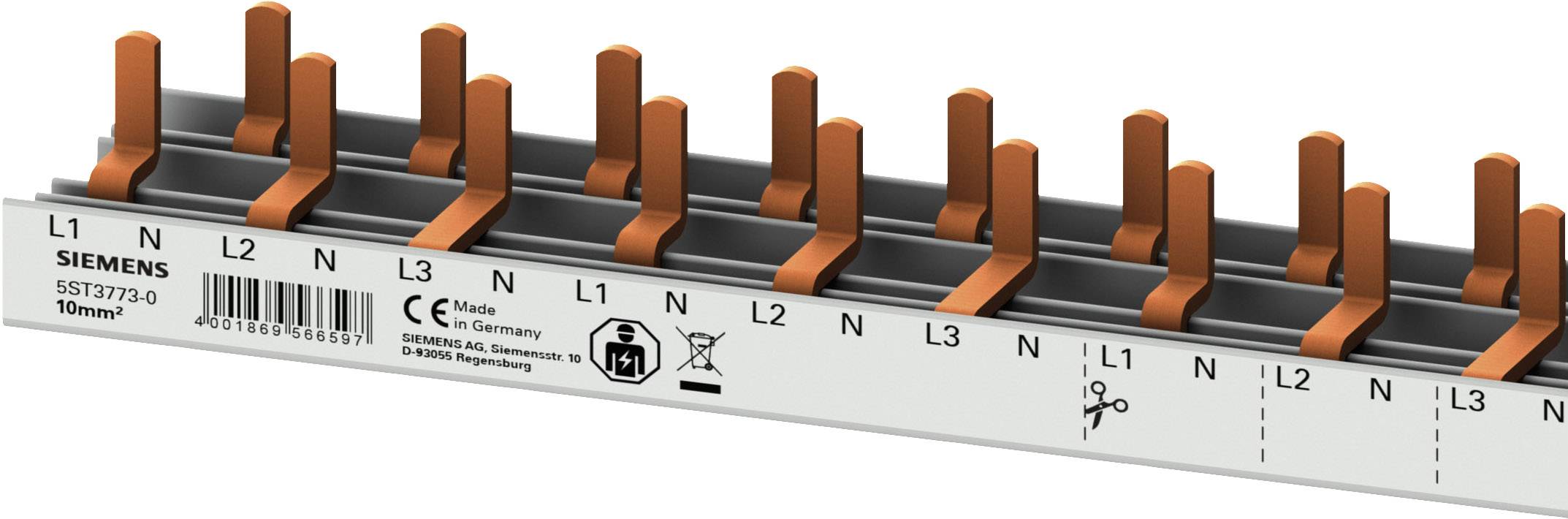 Siemens 5ST37730 Siemens 5ST37730 Število vrst 3 10 mm² 63 A 230 V Vrste vodnikov = L, L, L, N Število vrst 3 10 mm² 63 A 230 V Vrste vodnikov = L, L, L, N 1 kos