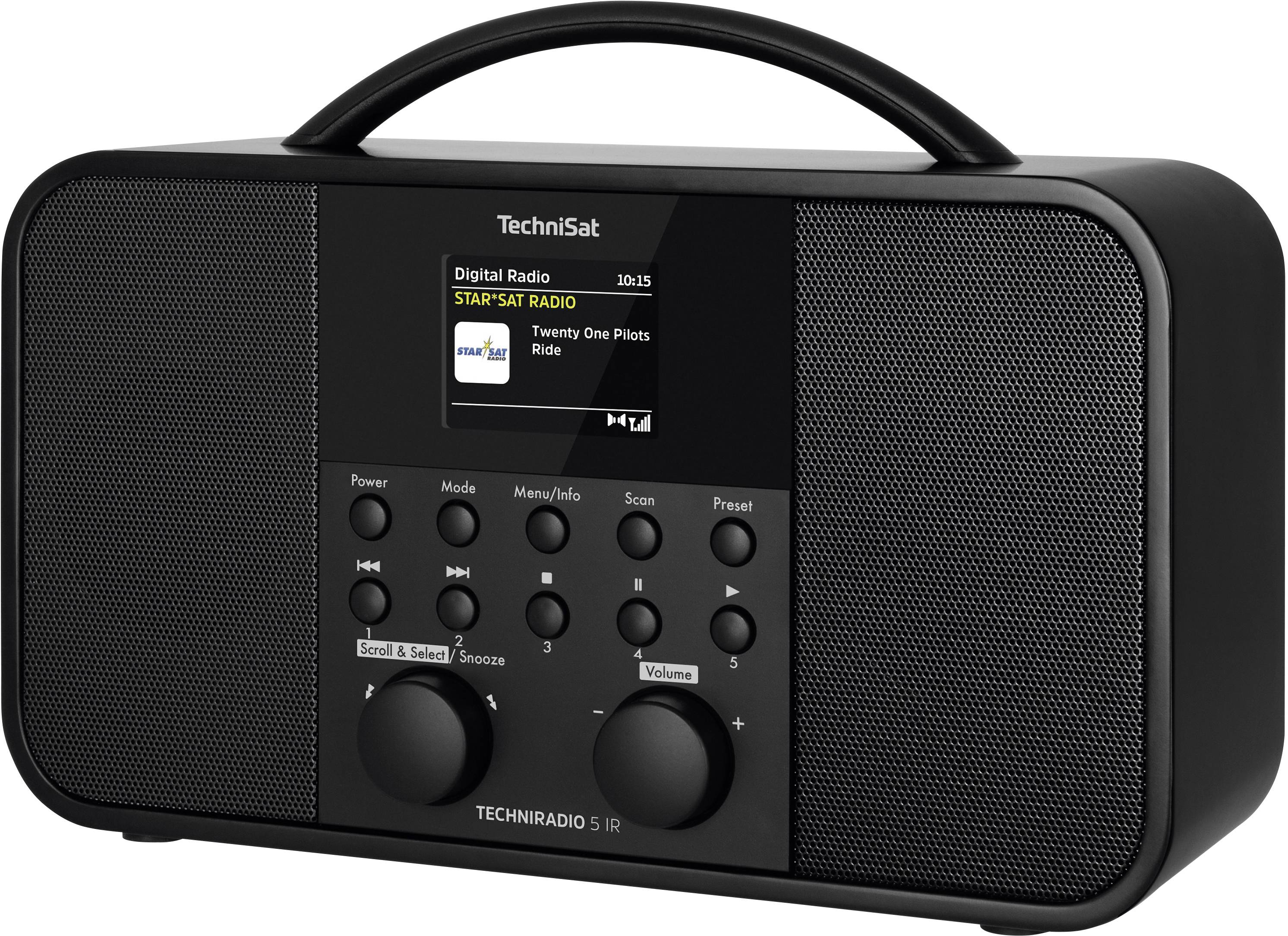 TechniSat TECHNIRADIO 5 IR spletni namizni radio (1011), DAB+