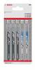 Bosch Accessories 2608667855 Set rezalnih listov Basic for Wood and Metal, 5 kosov, univerzalna gred 5 kos