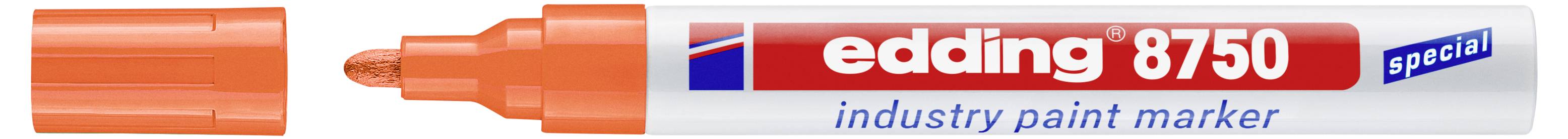 Edding 4-8750006 8750 za lak oranžna 2 mm, 4 mm N/A-1