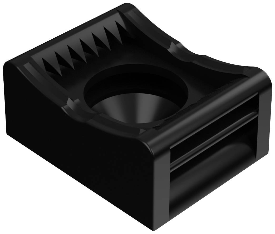 Hebotec KBS-K 4-20 10 samolepilno podnožje samolepljiva 3011-362C Premer svežnja, razpon 4 do 20 mm 10 kos