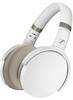 Sennheiser HD 450BT Over Ear slušalke Bluetooth®, žični bela odpravljanje hrupa indikator napolnjenosti baterije, zložljive