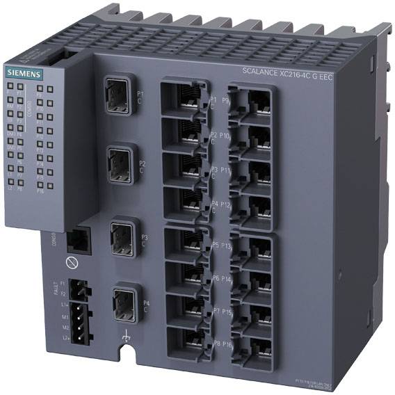 Siemens 6GK52164GS002FC2 6GK5216-4GS00-2FC2 omrežno stikalo 10 / 100 / 1000 MBit/s-0