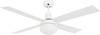 Lucci AIR Quest stropni ventilator 65 W (Ø x V) 122 cm x 40 cm bela z daljinskim upravljalnikom