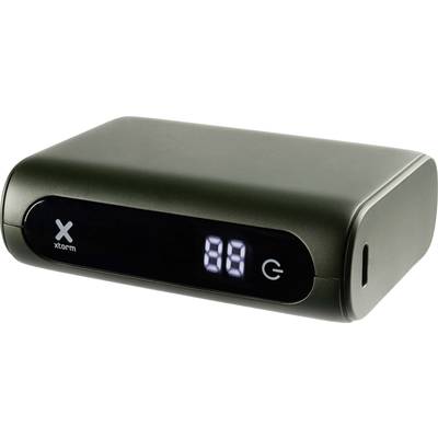 Xtorm by A-Solar Go10000 powerbank (rezervni akumulatorji) 10000 mAh  LiPo USB-A, USB-C® temno zelena prikaz stanja
