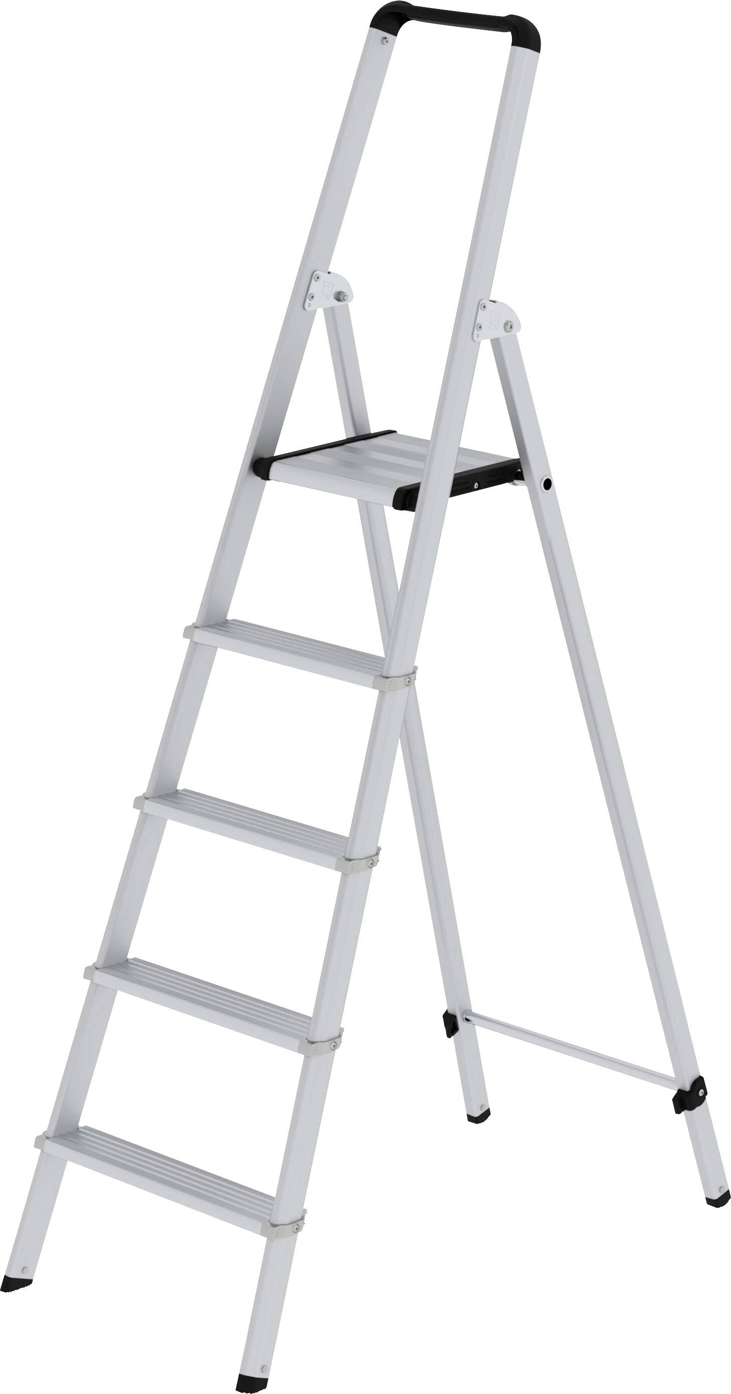 MUNK Günzburger Steigtechnik 11255 aluminij dvokraka lestev s stopnico Delovna višina (maks.): 3.25 m 6.9 kg