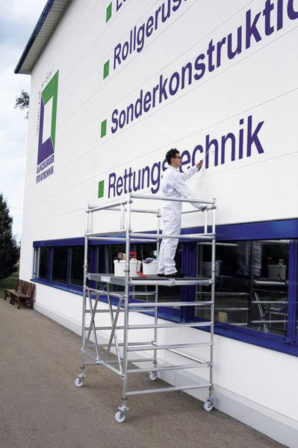 MUNK Günzburger Steigtechnik 115148   sklopni oder montaža brez orodja Delovna višina (maks.): 6.8 m