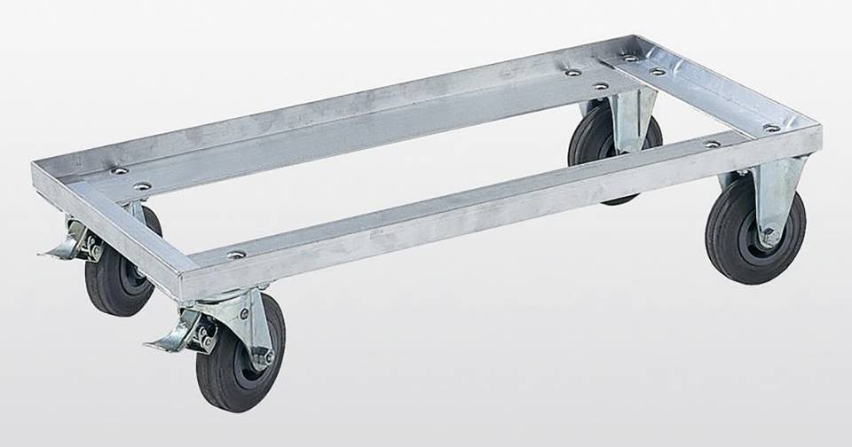 MUNK Günzburger Steigtechnik 11188 transportni voziček aluminij