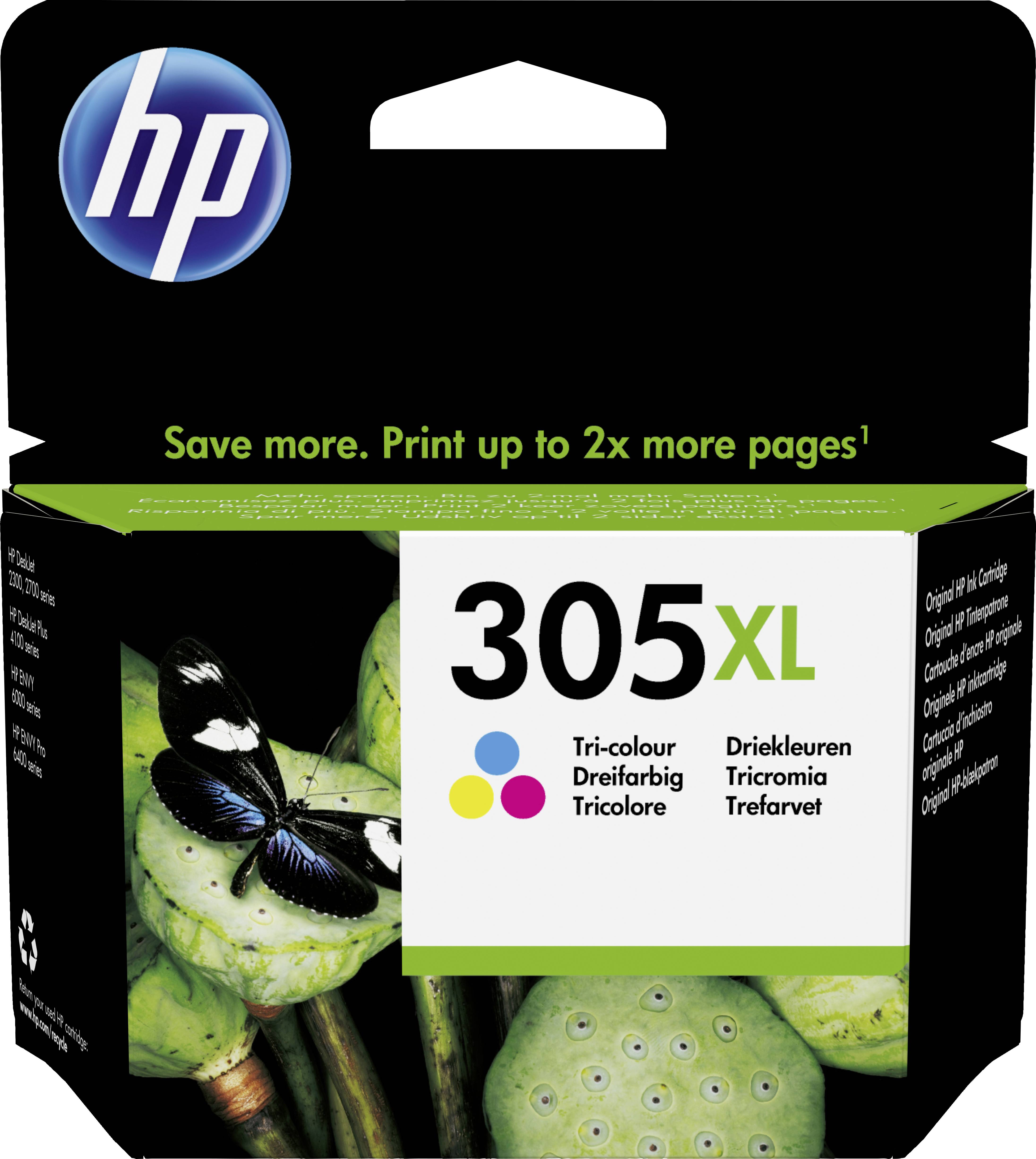 HP črnilo 305XL original barva 3YM63AE