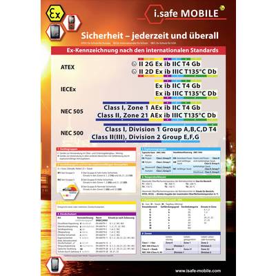 iSafe MOBILE IS540.1 ex-zaštičeni sartphone Ex območje 1 15.2 cm (6.0 palec) Gorilla glass 3, uporaba z rokavicami, IP68-6