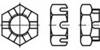 TOOLCRAFT TO-6861231 kronske matice M8 DIN 937 jeklo 100 kos