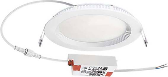 ESYLUX EO10298998 ELSA-2 DL#EO10298998 LED vgradna svetilka LED LED fiksno vgrajena 9 W bela