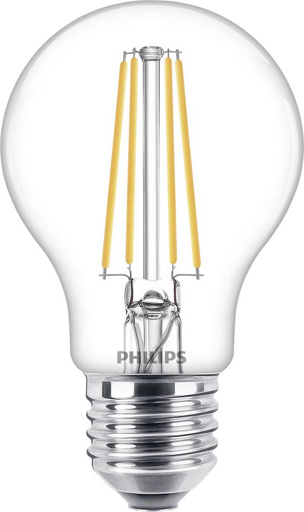 Philips LED 77777700 LED EEK E (A - G) E27 oblika hruške 7 W = 60 W toplo bela (Ø x V) 6 cm x 110 mm  3 kos