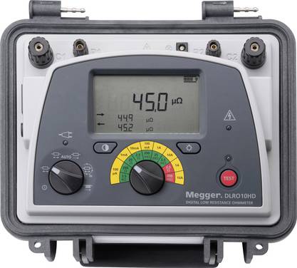 Megger DLRO10HD-NLS Ohm meter