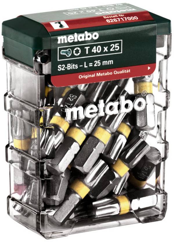 Metabo  626717000 komplet Bit-nastavkov 25-delni