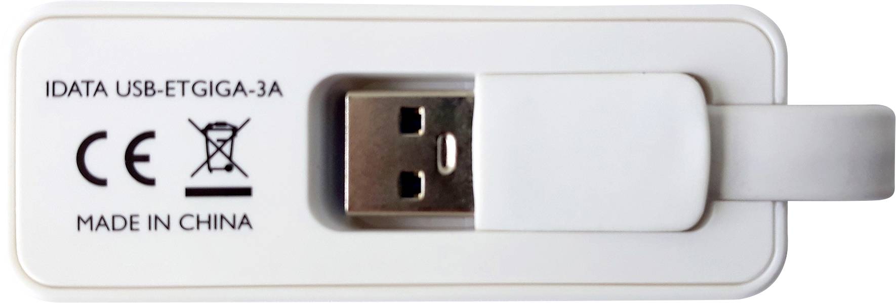 TECHly IDATA-USB-ETGIGA-3A adapter 5 GBit/s USB 3.2 (gen. 1), RJ45-2