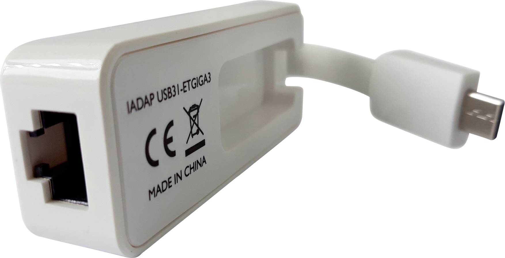 TECHly IADAP-USB31-ETGIGA3 adapter 5 GBit/s USB 3.2 gen. 2, RJ45-1