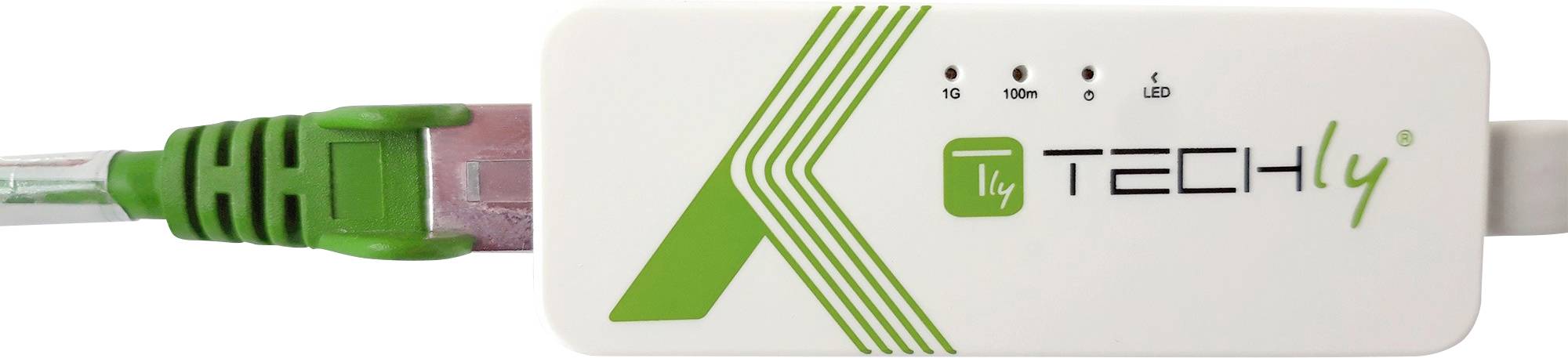 TECHly IADAP-USB31-ETGIGA3 adapter 5 GBit/s USB 3.2 gen. 2, RJ45-5