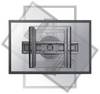 Neomounts LED-WR100BLACK Roteerbare TV Beugel TV stenski nosilec 94,0 cm (37") - 190,5 cm (75") vrtljivi
