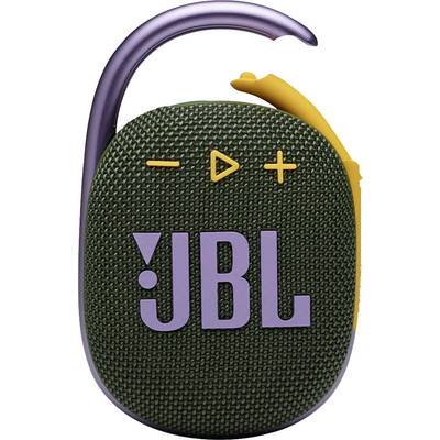 JBL Clip 4 Bluetooth® zvočnik vodoodporen, odporen na prah olivna, lila, rumena