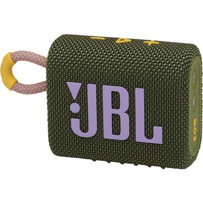 JBL Go 3 Bluetooth® zvočnik vodoodporen, odporen na prah zelena