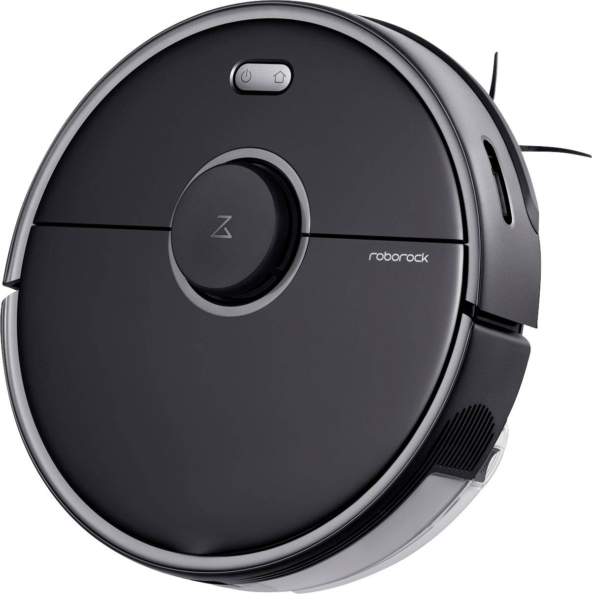 Roborock S5 Max Black robotski sesalnik črna glasovni nadzor, daljinski upravljalnik, nadzor z aplikacijo, kompatibilen z amazon alexo, združljivo z Google Home