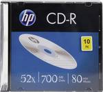 HP CRE00085 cd-r 700 MB 10 kos Slimcase