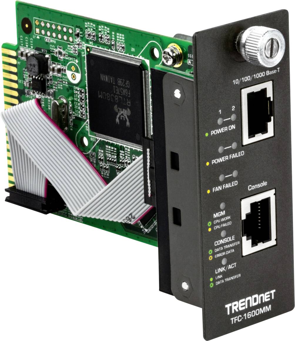 TrendNet TFC-1600MM TFC-1600MM omrežni medijski pretvornik 10 / 100 MBit/s