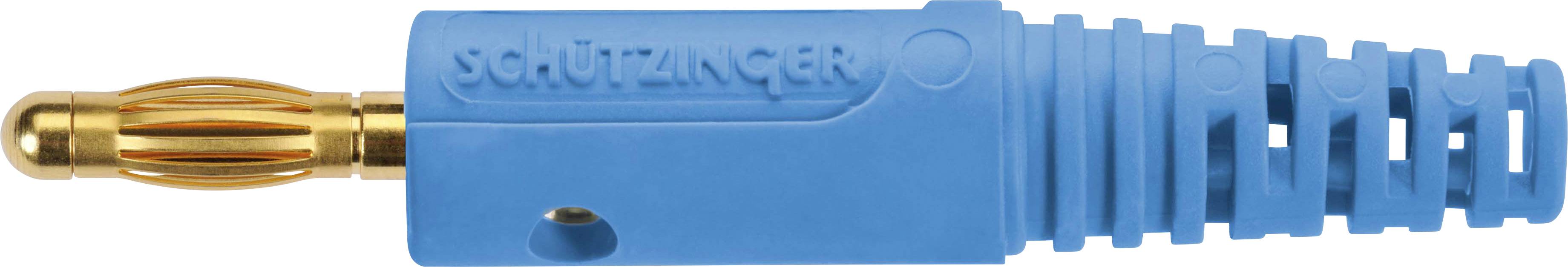 Schützinger DI FK 8 S Au / BL lamelni vtič modra 1 kos