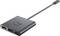 Dell USB-C adapter z HDMI-, DisplayPort- in USB-priključki. Kompakten dizajn za vsestranske možnosti povezovanja.