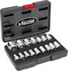 Vigor komplet nasadnih ključev 1/2" (12.5 mm) 17-delni V7512/17