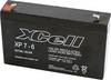 XCell XP 7 - 6 XCEXP76 svinčeni akumulator 6 V svinčevo-koprenast (Š x V x G) 151 x 100 x 34 mm ploščati vtič 4,8 mm, ploščati vtič, 6,35 mm brez vzdrževanja