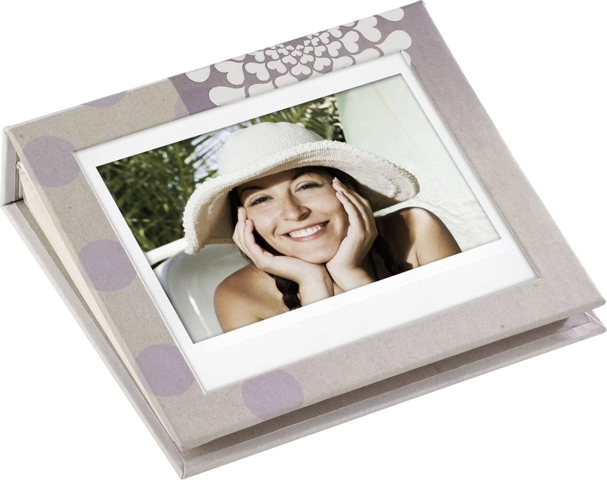 Fujifilm Fujifilm Instax Wide Pocket Album, Mehrfarbig, 40 Blätter 70100133826 foto album bež, vijolična