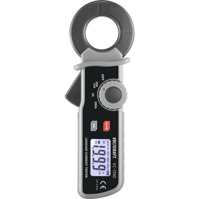 Digitalni klešasti ampermeter z zaslonom za merjenje toka. Zaslon prikazuje '0000'. Vidni so gumbi za 'Hold' in izbiro merilnega območja.
