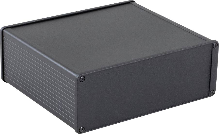 Hammond Electronics 1457U1601BK univerzalno ohišje 160 x 165 x 55 aluminij črna 1 kos